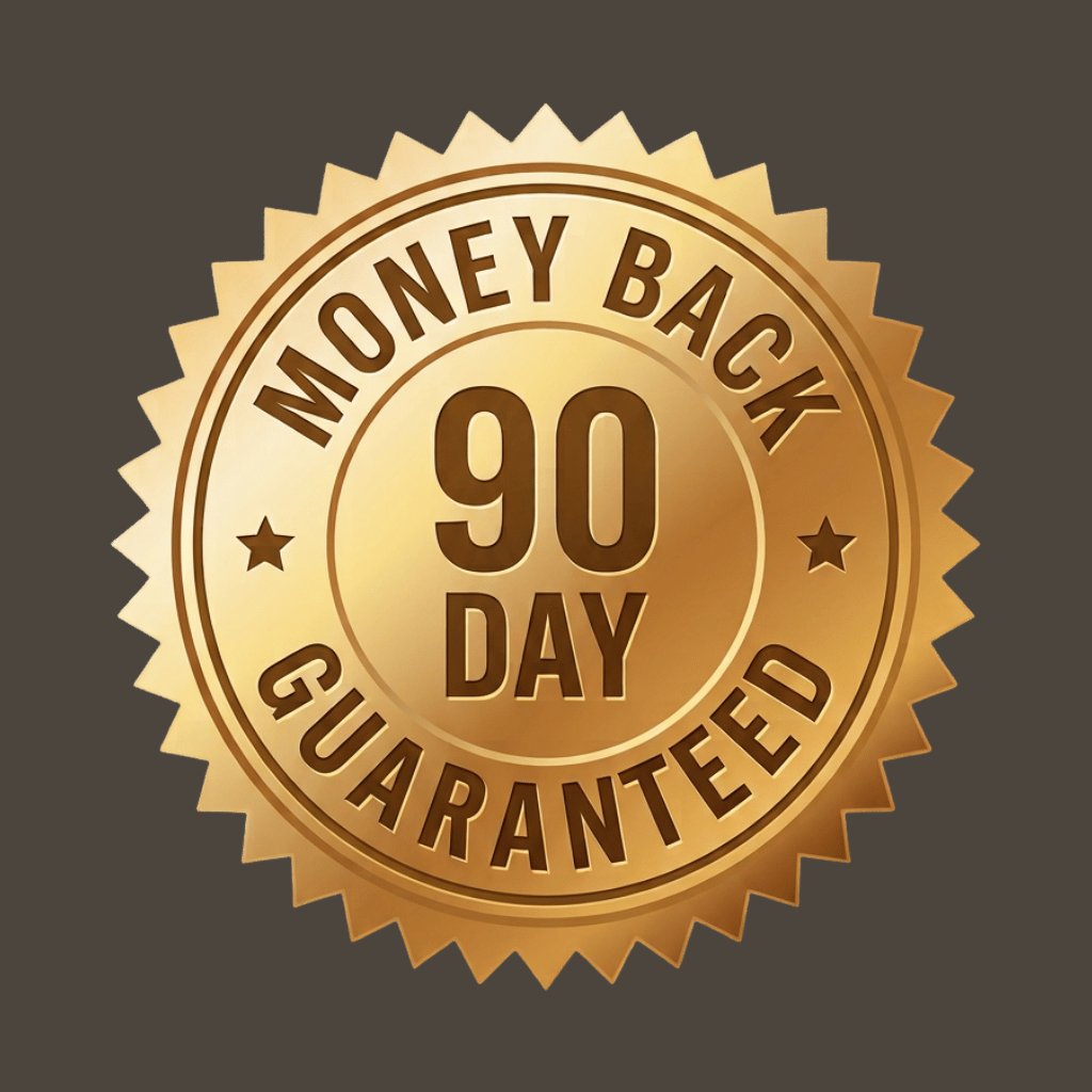 Feel the difference in 90 days – or it’s free