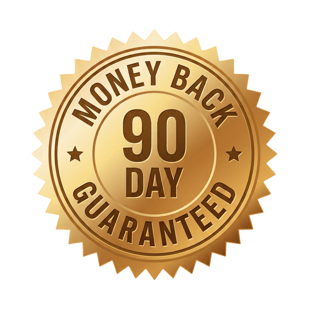 Feel the difference in 90 days – or it’s free
